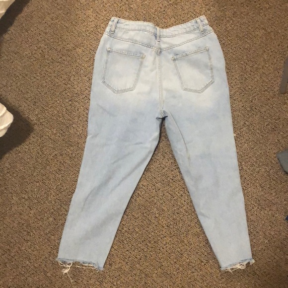New Look -TORI mom jeans- medium distress-size 8 - Picture 2 of 2